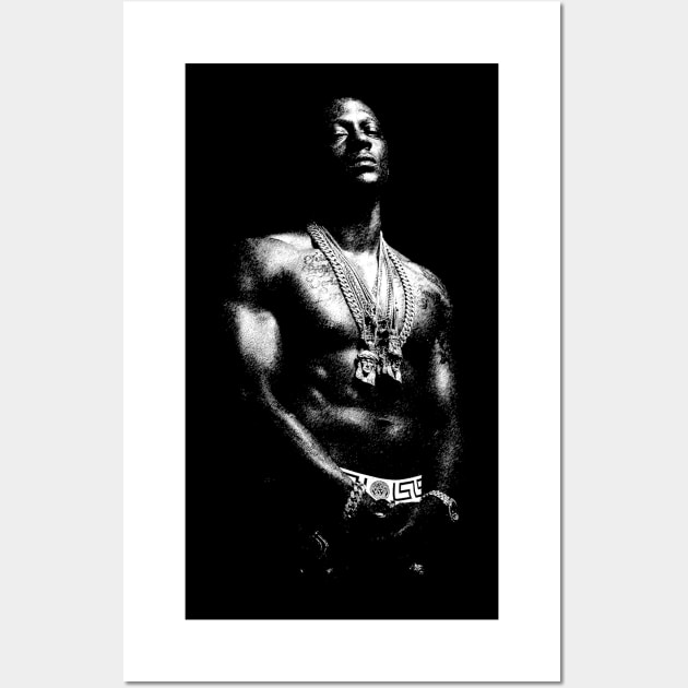 Retro Boosie Badazz Wall Art by GekNdangSugih